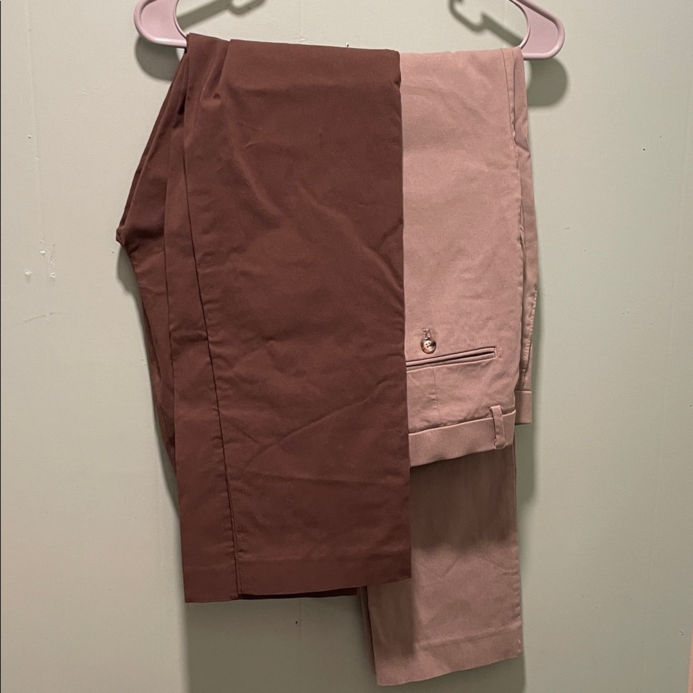 Tommy Hilfiger Two-Tone Brown and Tan Chinos